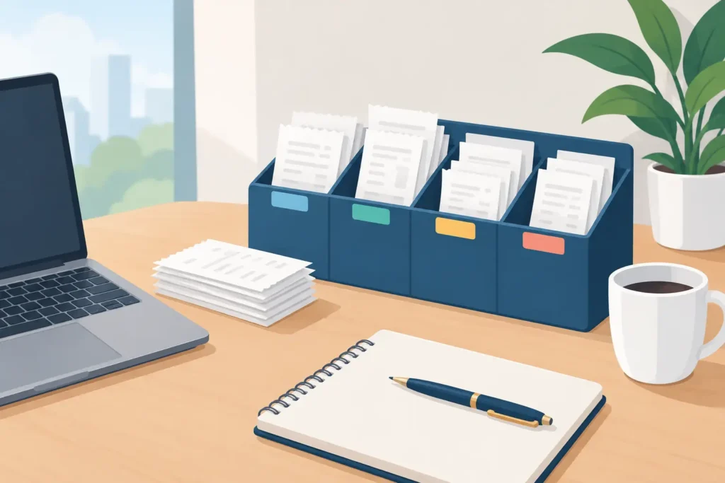 How to Organize Business Receipts Without Stress